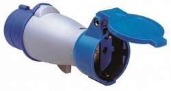 ABB Адаптер IEC/ Schuko 16A, 2P+E, IP44 арт. 2CMA170196R1000