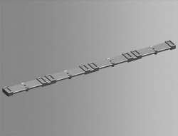 ABB Адаптер шинного держателя для 4-х шин арт. ZX643