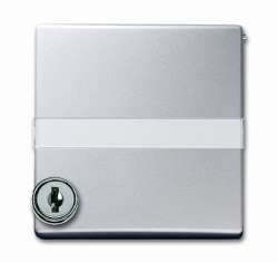 ABB Allwetter 44 Плата промежуточная с крышкой с одинаковым замком для розеток серебристый алюминий арт. 1710-0-3792