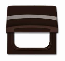 ABB Allwetter 44 Плата центральная для серий и Reflex SI, с полем для надписи, IP44, коричневый арт. 1710-0-3786