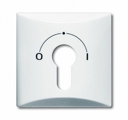 ABB Allwetter 44 Плата центральная с поворотной ручкой, с маркировкой для выключателя с зам. 2733 USL-101, IP44, коричневый арт. 1710-0-3805