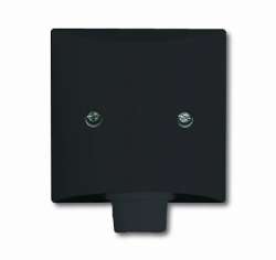 ABB Allwetter 44 Плата центральная с суппортом, с выводом для кабеля (до 5 х 2.5 мм), с компенсатором натяжения, IP44, чёрны арт. 1710-0-1910