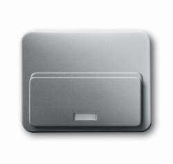 ABB Alpha exclusive Накладка (центральная плата) для механизма док-станции Busch-iDock 8218 U, титан арт. 8200-0-0150