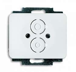 ABB Alpha exclusive Плата центральная с суппортом для разъёмов с резьбовым креплением М16х0.75, белый арт. 1753-0-7891