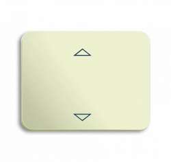 ABB Alpha nea Клавиша для электронного выключателя Busch-Jalousiecontrol 6411 U-101, 6411 U/S-101, 6418 U, реле 6402 U, слоновая кость арт. 6430-0-0321