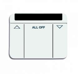 ABB Alpha nea Пульт дистанционного управления ИК, Busch-Ferncontrol IR (1 канал), белый матовый арт. 6020-0-1315