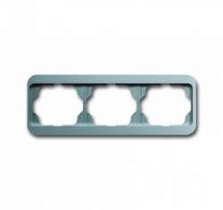 ABB Alpha nea Рамка 3-постовая, горизонтальная, титан арт. 1754-0-4394