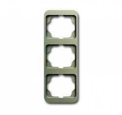 ABB Alpha nea Рамка 3-постовая, вертикальная, палладий арт. 1754-0-4404