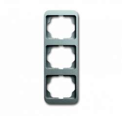 ABB Alpha nea Рамка 3-постовая, вертикальная, титан арт. 1754-0-4395