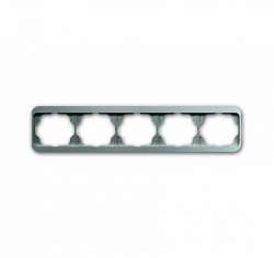 ABB Alpha nea Рамка 5-постовая, горизонтальная, титан арт. 1754-0-4398