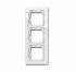 ABB Axcent Рамка 3-постовая, для монтажа заподлицо, axcent, белый арт. 1753-0-4123