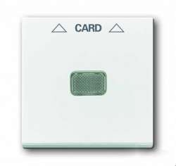 ABB BJB Basic 55 Бел Накладка карточного выключателя(мех. 2025U) арт. 1710-0-3864