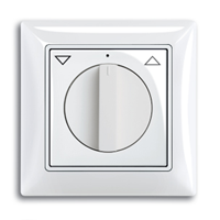 ABB BJB Basic 55 Бел Выключатель жалюзийный поворотный с фиксацией арт. 1101-0-0920