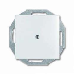 ABB BJB Basic 55 Бел Заглушка с суппортом арт. 1715-0-0312