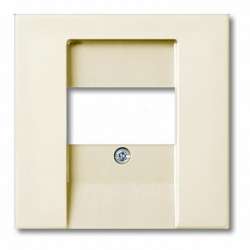 ABB BJB Basic 55 Беж Накладка аудиорозетки и ТЛФ/комп ТАЕ розеток арт. 1724-0-4279