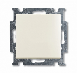 ABB BJB Basic 55 Беж Переключатель 2-х клавишный арт. 1012-0-2151
