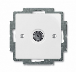 ABB BJB Basic 55 Беж Розетка TV оконечная арт. 1724-0-4280