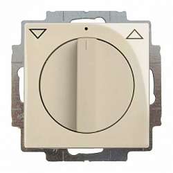 ABB BJB Basic 55 Беж Выключатель жалюзийный поворотный с фиксацией арт. 1101-0-0922