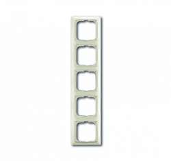 ABB BJB Basic 55 Шале (бел) Рамка 5-ая арт. 1725-0-1515