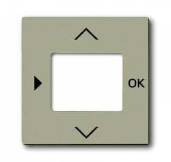 ABB BJB Basic 55 Шамп Накладка для терморегулятора (мех. 1098 U, 1098 UF) арт. 6430-0-0392