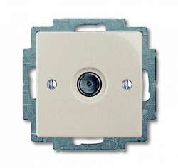 ABB BJB Basic 55 Шамп Розетка TV оконечная арт. 1724-0-4310