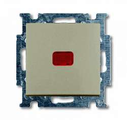 ABB BJB Basic 55 Шамп Выключатель кнопочный с полем для надписи арт. 1413-0-1093