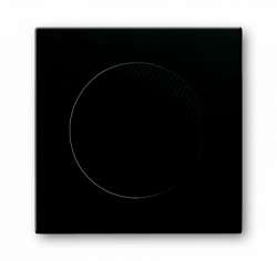 ABB BJB Basic 55 Шато (чёрн) Плата центральная (накладка) для для громкоговорителя 8223 U арт. 8200-0-0161