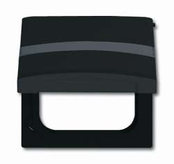 ABB BJE Allwetter 44 Антрацит Кольцо промежуточное с крышкой и шильдиком арт. 1710-0-1993