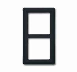 ABB BJE Allwetter 44 Антрацит Рамка 2-ая арт. 1730-0-0233