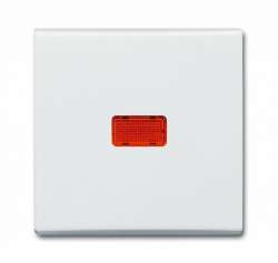 ABB BJE Allwetter 44 Беж Клавиша 1-ая с красной линзой арт. 1731-0-1833