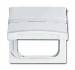 ABB BJE Allwetter 44 Беж Кольцо промежуточное с крышкой и шильдиком арт. 1710-0-2280