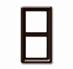 ABB BJE Allwetter 44 Коричн. Рамка 2-постовая арт. 1730-0-0277
