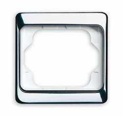 ABB BJE Alpha Exclusive Хром Рамка 1-ая арт. 1754-0-4159