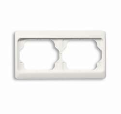ABB BJE Alpha Exclusive Крем Рамка 2-ая гориз арт. 1754-0-3849