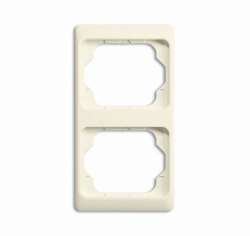 ABB BJE Alpha Exclusive Крем Рамка 2-ая верт арт. 1754-0-3864