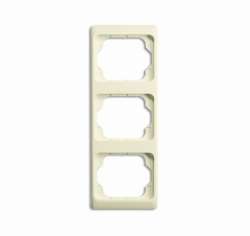 ABB BJE Alpha Exclusive Крем Рамка 3-ая верт арт. 1754-0-3872