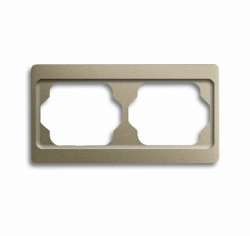 ABB BJE Alpha Exclusive Палладий Рамка 2-ая гориз арт. 1754-0-4116