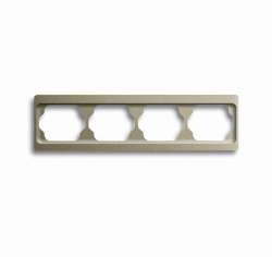 ABB BJE Alpha Exclusive Палладий Рамка 4-ая гориз арт. 1754-0-4120