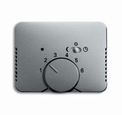 ABB BJE Alpha Exclusive Титан Накладка для мех.терморегулятора 1095 U, 1096 U арт. 1710-0-3567