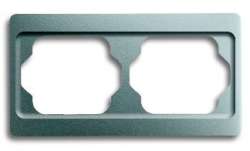 ABB BJE Alpha Exclusive Титан Рамка 2-ая гориз арт. 1754-0-4523