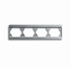 ABB BJE Alpha Exclusive Титан Рамка 4-ая гориз арт. 1754-0-4129