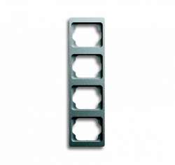 ABB BJE Alpha Exclusive Титан Рамка 4-ая верт арт. 1754-0-4130