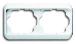 ABB BJE Alpha Nea Бел глянц Рамка 2-ая гориз арт. 1754-0-4511