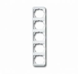 ABB BJE Alpha Nea Бел глянц Рамка 5-ая верт арт. 1754-0-2833