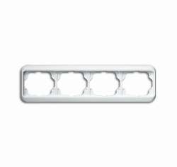 ABB BJE Alpha Nea Бел мат Рамка 4-ая гориз арт. 1754-0-1827