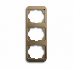 ABB BJE Alpha Nea Бронза Рамка 3-ая верт арт. 1754-0-1769