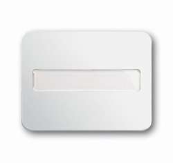 ABB BJE Alpha Nea/Exl Бел глянц Клавиша 1-ая с шильдиком арт. 1751-0-2292