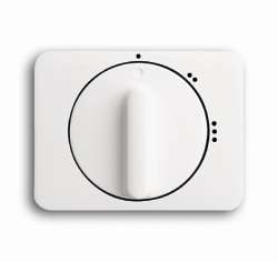 ABB BJE Alpha Nea/Exl Бел глянц Накладка с ручкой поворотного переключателя 1-2-3 арт. 1710-0-3428