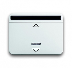 ABB BJE Alpha Nea/Exl Бел глянц Накладка светорегулятора с ДУ арт. 6020-0-1372