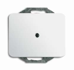 ABB BJE Alpha Nea/Exl Бел глянц Вывод кабеля (с суппортом) арт. 1710-0-1209